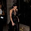 Kendall Jenner, Olivier Rousteing et Gigi Hadid se rendent à une soirée à l'hôtel La Réserve à Paris, pendant la fashion week.