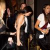 Après la soirée Vogue, Kendall Jenner, Lily Aldridge, Gigi Hadid, Joan Smalls, Doutzen Kroes et Lily Donaldson sont allées dîner au Costes avant de se rendre à la boîte de nuit Silencio à Paris, le 30 septembre 2015.