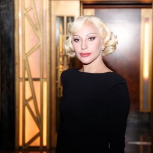 Lady Gaga en conférence de presse pour la série "American Horror Story: Hotel" aux studios de la Fox à Century City. Le 1er octobre 2015.