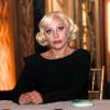 Lady Gaga en conférence de presse pour la série "American Horror Story: Hotel" aux studios de la Fox à Century City. Le 1er octobre 2015.