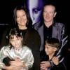 Robin Williams, son ex-femme Marsha et ses enfants Cody et Zelda à la première du film Bicentennial Man à Los Angeles, le 14 décembre 1999