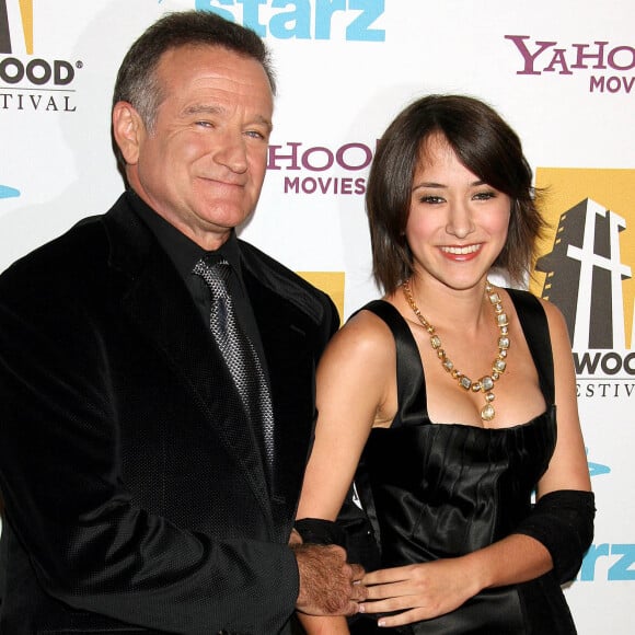 Robin Williams et sa fille Zelda à la 10e cérémonie du Hollywood Film Festival Awards. Le 23 novembre 2006