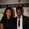 Kate Bee et Jean-Barthélémy Bokassa (petit-fils de Jean-Bedel Bokassa) à la soirée Kate Bee au Vip Room Paris, le 3 octobre 2015