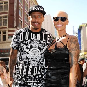 Nick Cannon et Amber Rose - Marche des salopes organisée par Amber Rose dans les rues de Los Angeles, le 3 octobre 2015