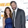 Judd Apatow et sa fille Iris Apatow aux MTV Movie Awards le 12 avril 2015.