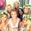 Taylor Cole et ses demoiselles d'honneur / photo postée sur le compte Instagram d'Ana Schlissler