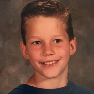 Chris Pratt à l'âge de 13 ans