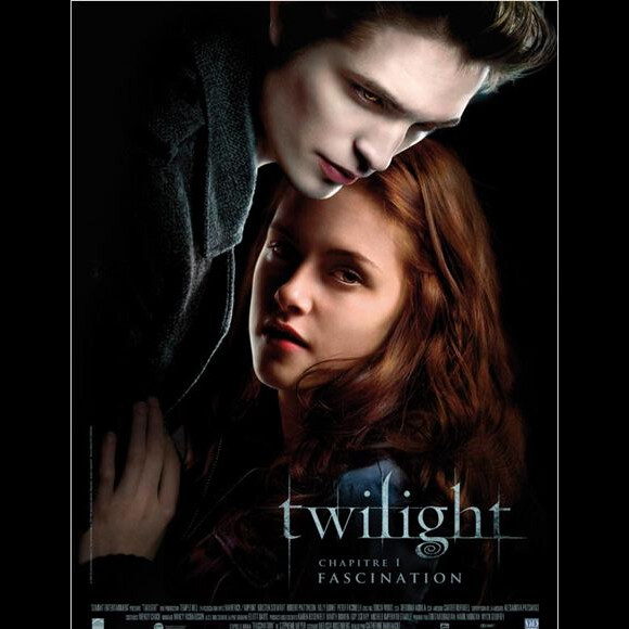 Affiche du premier film Twilight.