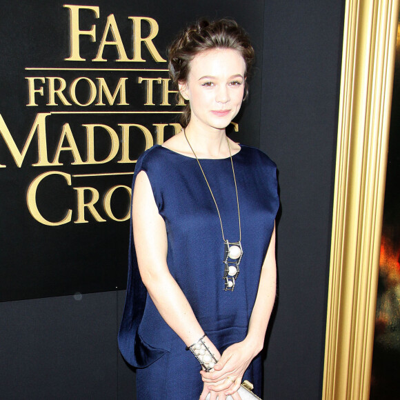 Carey Mulligan à la première de "Far From The Madding Crowd" à New York, le 27 avril 2015