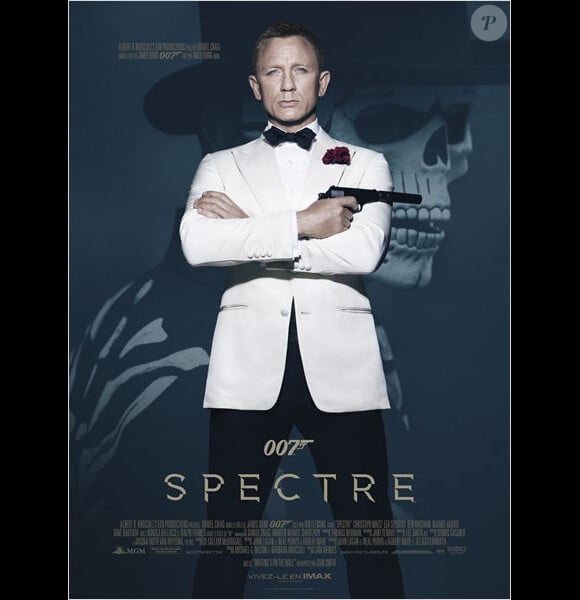 Affiche officielle de Spectre.