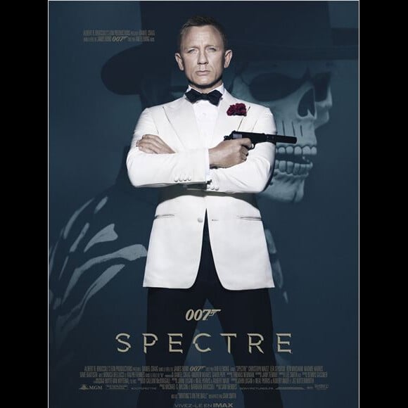 Affiche officielle de Spectre.