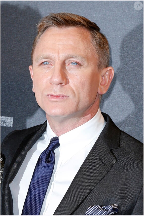 Daniel Craig à Paris le 24 Octobre 2012.