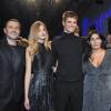 guest, Mathilde (Gagnante Femme), Tristan Tymen (Gagnant Homme), Victoria Da Silva (Présidente Elite Model Look International) - Finale du concours Elite Model Look au Palais de Tokyo à Paris le 8 octobre 2015.08/10/2015 - Paris