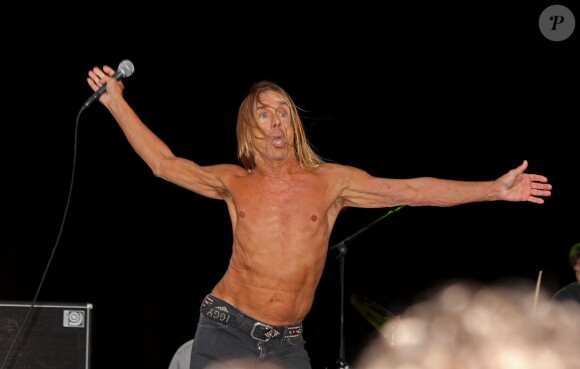 Iggy Pop et The Stooges en concert a Goteborg, le 26 Juin 2013.
