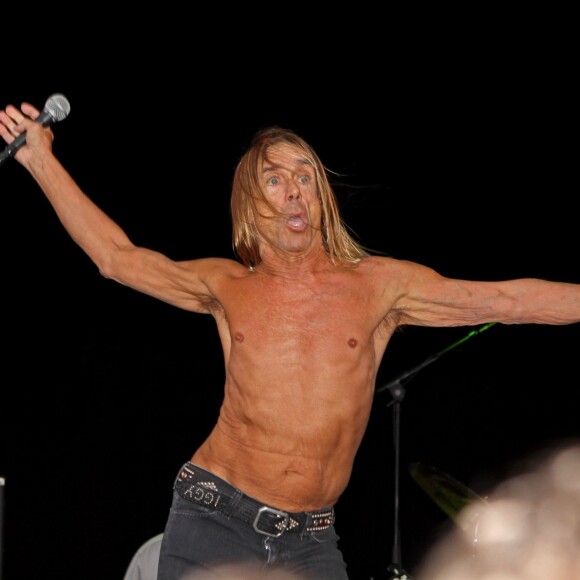 Iggy Pop et The Stooges en concert a Goteborg, le 26 Juin 2013.