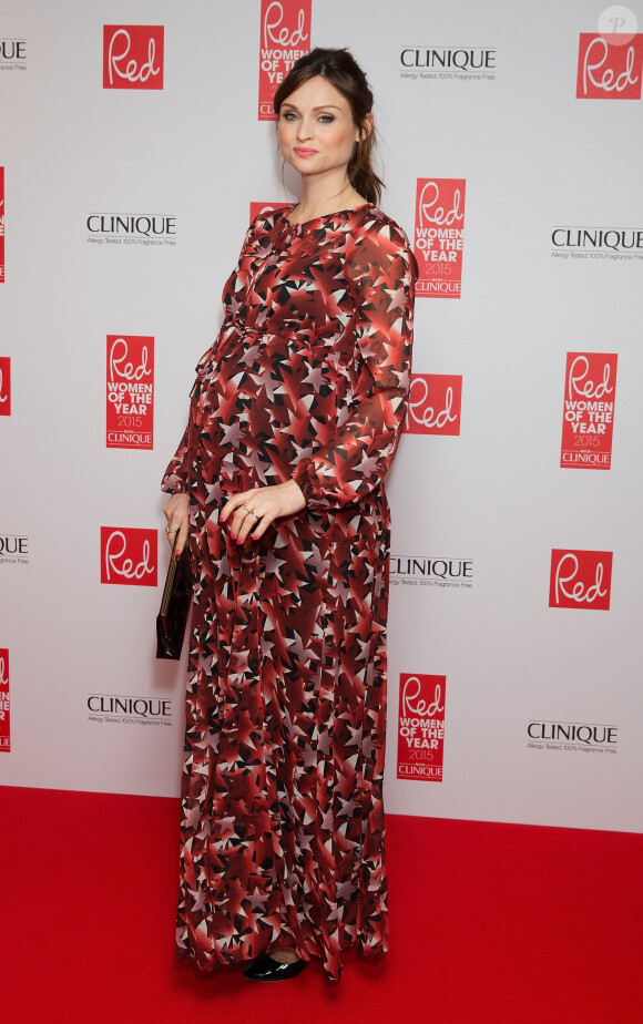 Sophie Ellis-Bextor (enceinte) - Soirée Red Women of the Year Awards à Londres le 12 octobre 2015