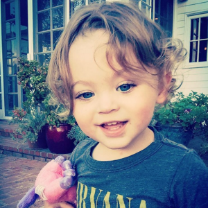 Megan Fox poste une photo de son fils Bodhi. (photo postée le 15 octobre 2015)