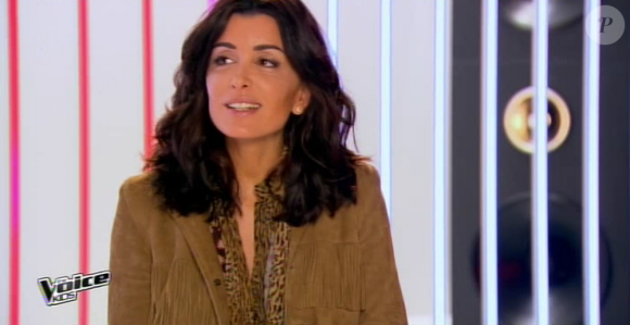 Jenifer dans The Voice kids, émission du 16 octobre 2015 sur TF1.