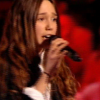 Equipe Louis Bertignac - Battle entre Shaina (14 ans), Joseph (14 ans) et Laura (13 ans) - The Voice kids, émission du 16 octobre 2015 sur TF1.