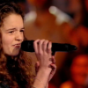 Equipe Jenifer - Battle entre Justine (14 ans), Elisa (12 ans) et Jacob (15 ans) - The Voice kids, émission du 16 octobre 2015 sur TF1. Laura va en finale ! 