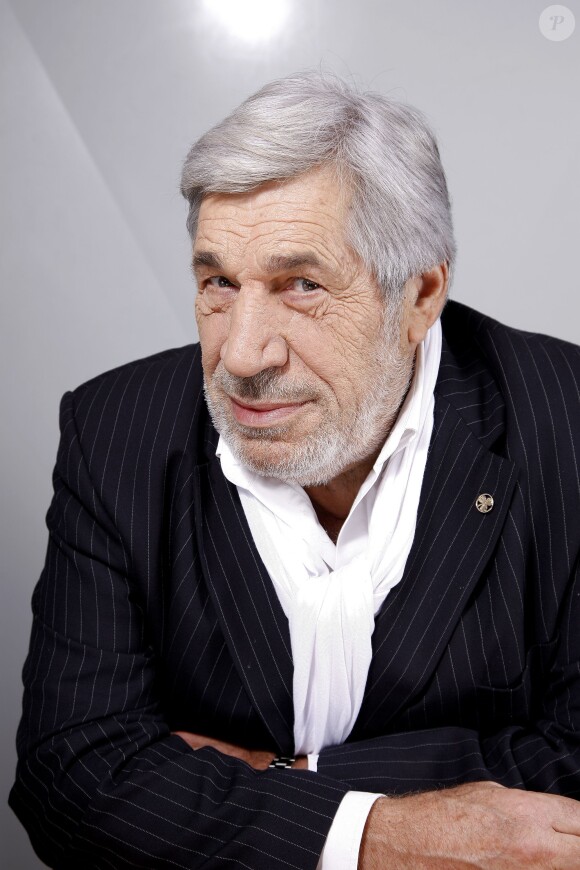 Portrait du comédien Jean-Pierre Castaldi, réalisé à Paris, en janvier 2015.