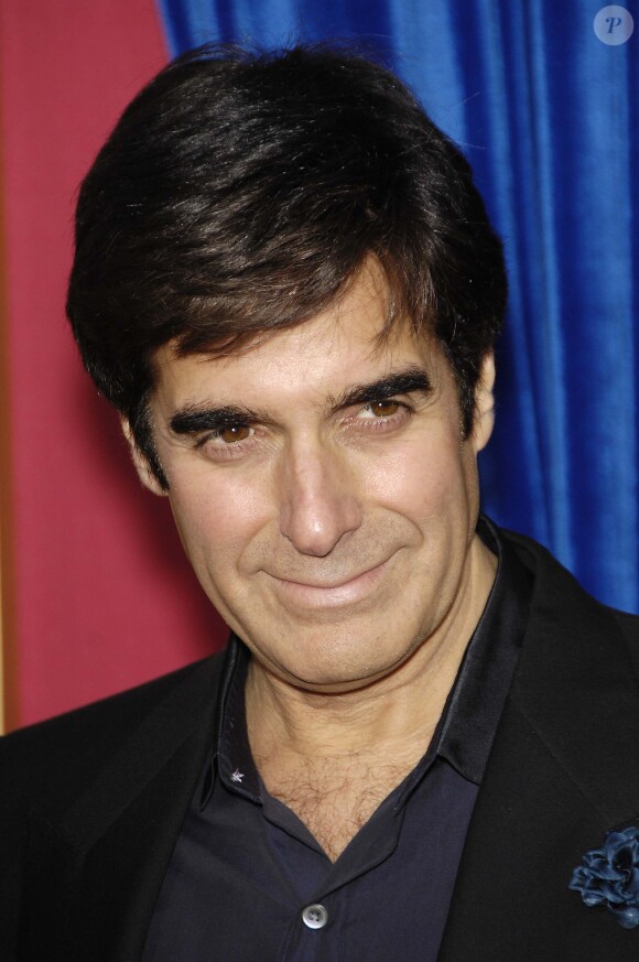 David Copperfield - Première du film "The Incredible Burt Wonderstone" au theatre Chinese à Hollywood, le 11 mars 2013.