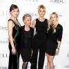 Melanie Griffith, sa mère Tippi Hedren, et ses filles Dakota Johnson et Stella Banderas à la 22e soirée des "ELLE Women in Hollywood" à Beverly Hills, le 19 octobre 2015.