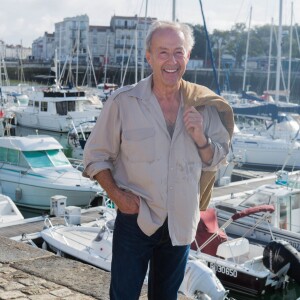 Photocall - Gérard Klein pendant le 17e festival de fiction TV de La Rochelle, le 11 septembre 2015.