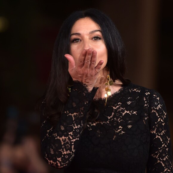 Monica Bellucci brille à la première du film Ville-Marie au Festival du film de Rome le 20 octobre 2015.