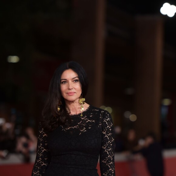 Monica Bellucci à la première du film Ville-Marie au Festival du film de Rome le 20 octobre 2015.