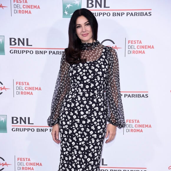 Monica Bellucci au photocall du film Ville-Marie au Festival du film de Rome le 20 octobre 2015.