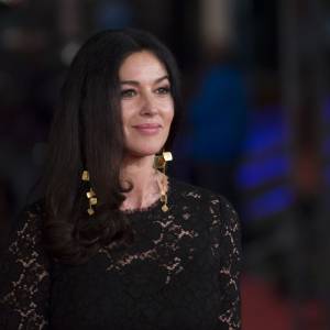 Monica Bellucci à la première du film Ville-Marie au Festival du film de Rome le 20 octobre 2015.