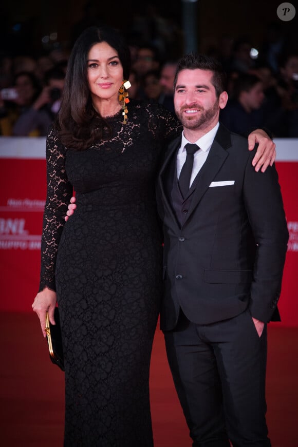 Monica Bellucci, Guy Edoin - Première du film "Ville-Marie" lors du festival du film de Rome le 20 octobre 2015.
