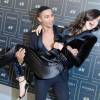 Olivier Rousteing et Kendall Jenner lors de la soirée Balmain x H&M à new York le 20 octobre 2015