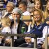 Exclusif - Michael Bublé est allé voir un match de football de l'équipe des Whitecaps avec son fils Noah à Vancouver. Le 26 août 2015