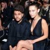 The Weeknd, Bella Hadid au défilé Alexander Wang Spring Summer 2016 à New York, le 12 septembre 2015