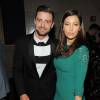 Justin Timberlake et Jessica Biel lors de la soirée Fashion Group International Night Of Stars Gala au Cipriani Wall Street à New York le 22 octobre 2015.