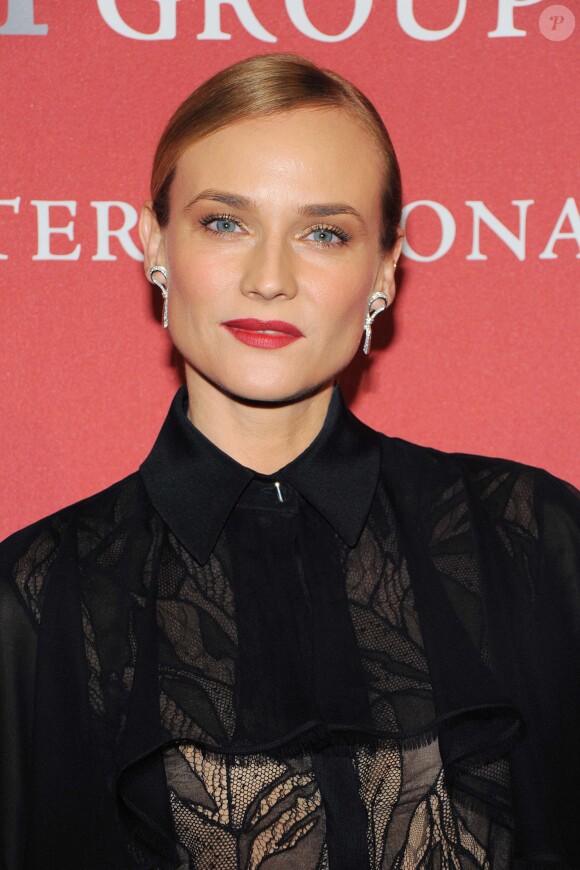 Diane Kruger lors de la soirée Fashion Group International Night Of Stars Gala au Cipriani Wall Street à New York le 22 octobre 2015.