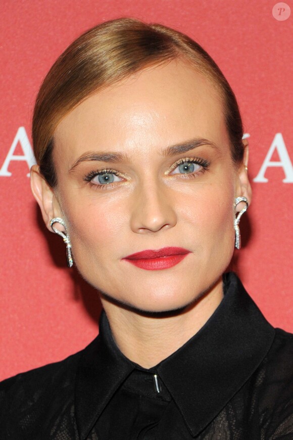 Diane Kruger lors de la soirée Fashion Group International Night Of Stars Gala au Cipriani Wall Street à New York le 22 octobre 2015.