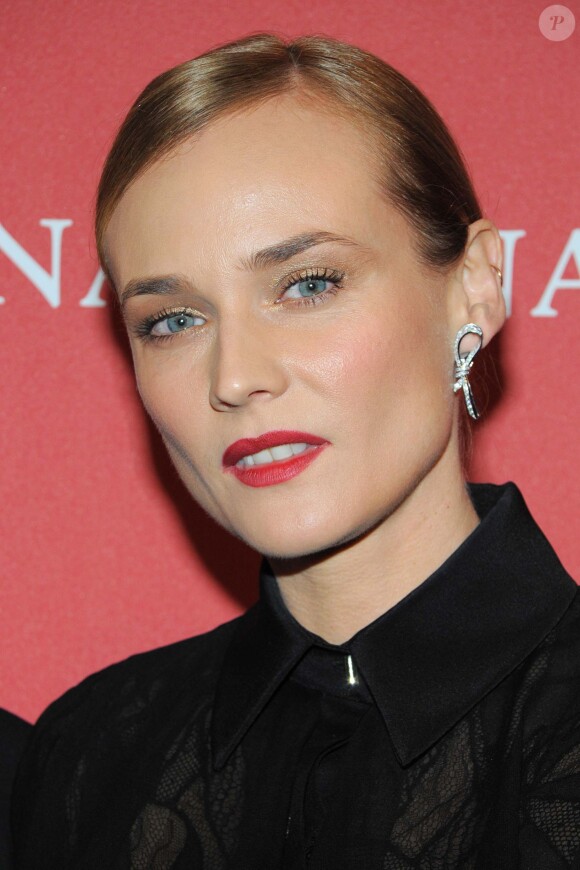 Diane Kruger lors de la soirée Fashion Group International Night Of Stars Gala au Cipriani Wall Street à New York le 22 octobre 2015.