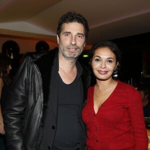 Exclusif - Richard Orlinski et Saïda Jawad - Richard Orlinski organise un dîner et une vente aux enchères pour le Sidaction "Ensemble contre le Sida" au restaurant La Gioia à Paris, le 21 octobre 2015. ©Marc Ausset-Lacroix/Bestimage.