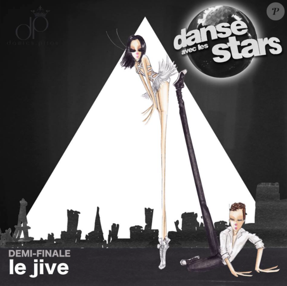 Alizée, muse de Damien Piron, jeune illustrateur belge parti trop tôt. Octobre 2015.