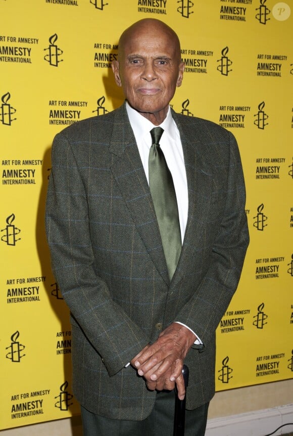 Harry Belafonte à la 50e assemblée d'Amnesty International à New York en mars 2015