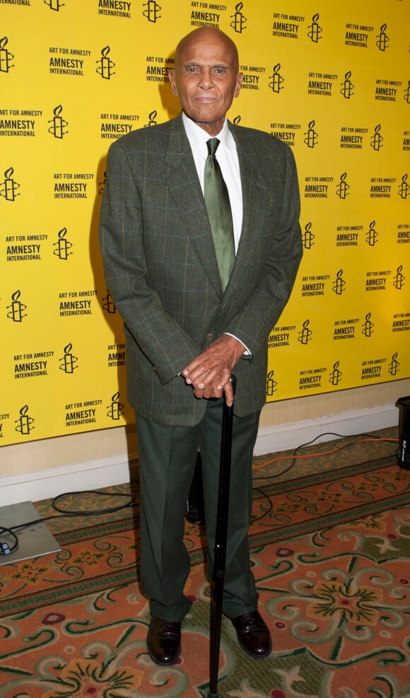 Harry Belafonte à la 50e assemblée d'Amnesty International à New York en mars 2015