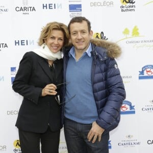 Exclusif - Corinne Touzet et Dany Boon lors de l'inauguration du Spa de l'Hôtel Château d'Augerville dans le Loiret, le 17 octobre 2015.