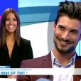 Alia et Ali dans le  Débrief  de Secret Story 9 sur NT1, le 26 octobre 2015.