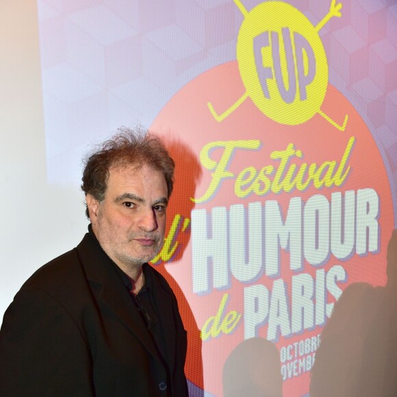 Exclusif - Raphaël Mezrahi - La grande soirée de l'humour muet dans le cadre du Festival d'Humour de Paris au Théâtre des Feux de La Rampe à Paris le 26 octobre 2015. ©Giancarlo Gorassini/Bestimage
