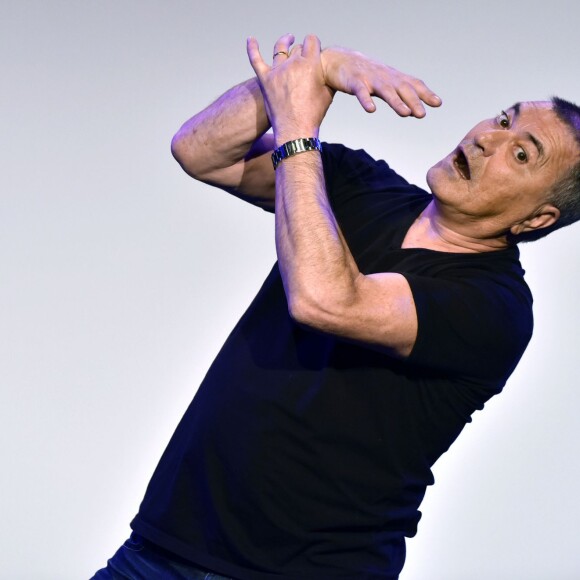 Jean-Marie Bigard - La grande soirée de l'humour muet dans le cadre du Festival d'Humour de Paris au Théâtre des Feux de La Rampe à Paris le 26 octobre 2015. ©Giancarlo Gorassini/Bestimage