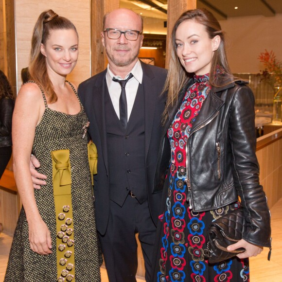 Topaz Page-Green, Paul Haggis et Olivia Wilde - Dixième anniversaire de l'association The Lunchbox Fund organisé au resturant Gabriel Kreuther à New York, le 26 octobre 2010.