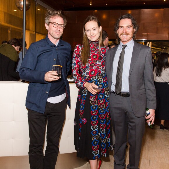 Spike Jonze, Olivia Wilde et Billy Crudup - Dixième anniversaire de l'association The Lunchbox Fund organisé au resturant Gabriel Kreuther à New York, le 26 octobre 2010.